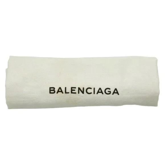 Balenciaga Classic Clip M Clutch Bag Pouch Black Leather - Picture 9 of 9